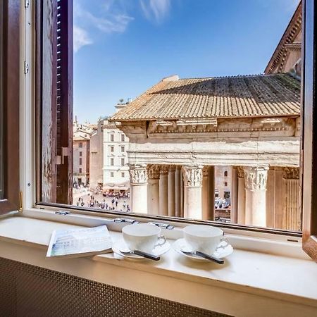 Luxurious Loft Facing The Pantheon Roma Exterior foto