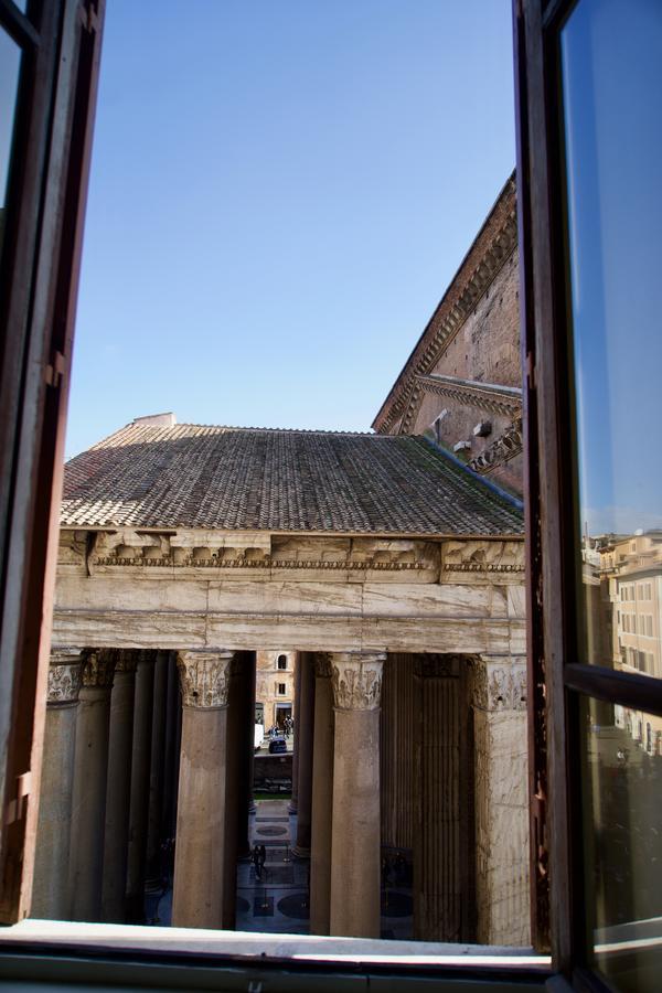 Luxurious Loft Facing The Pantheon Roma Exterior foto