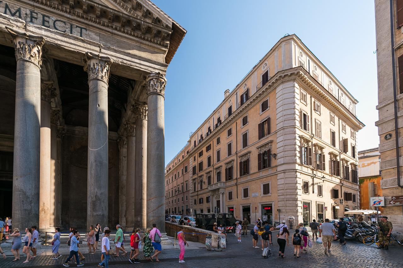 Luxurious Loft Facing The Pantheon Roma Exterior foto