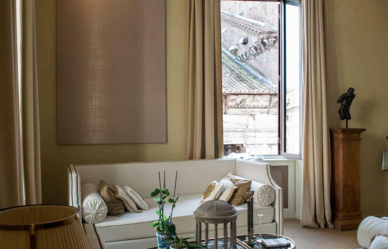 Luxurious Loft Facing The Pantheon Roma Exterior foto